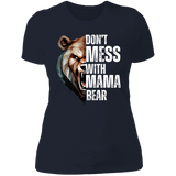 MAMA BEAR ROUND NECK  T-SHIRT