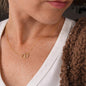 WHITE DEAR MOM I LOVE YOU NECKLACE