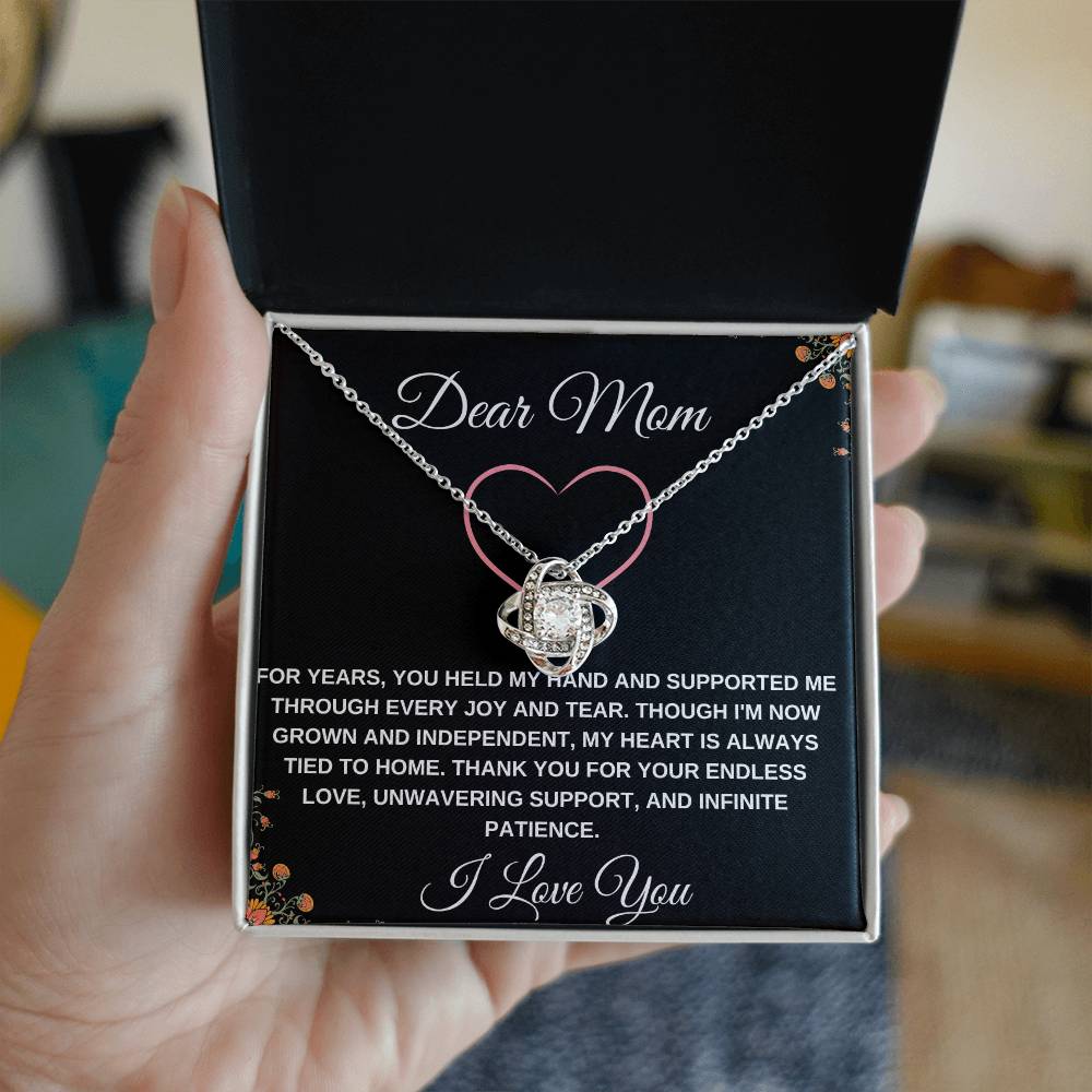 TO A WONDERFUL MOTHER LOVE KNOT