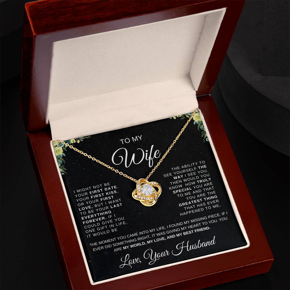 TO MY WIFE LOVE ALWAYS