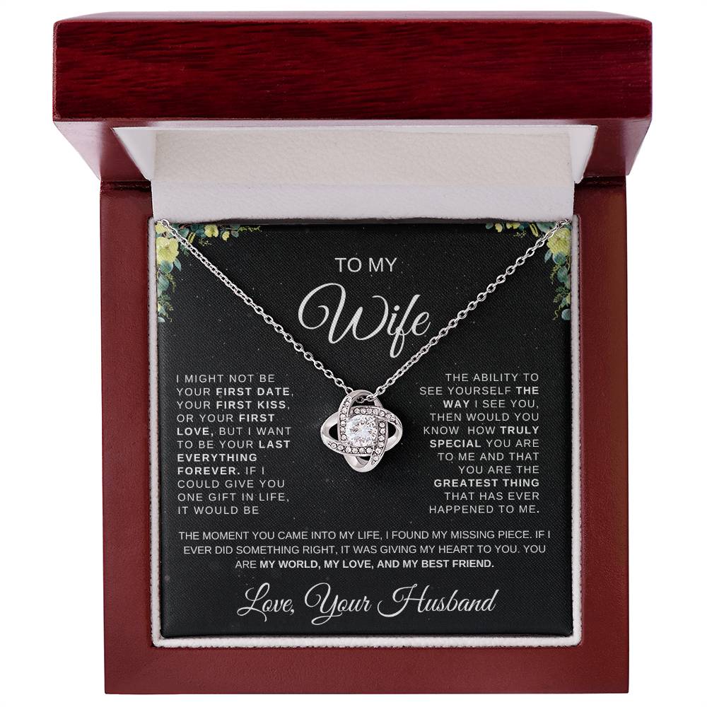 TO MY WIFE LOVE ALWAYS