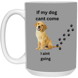 DOUBLE SIDED MUG DOG LOVER 15oz