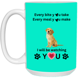 ONE SIDED MUG DOG LOVER 15oz