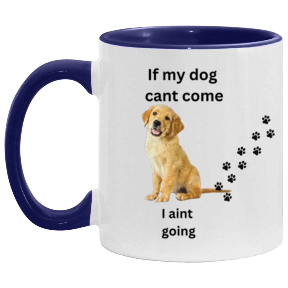 DOUBLE SIDED ACCENT MUG 11oz