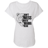 BLACK MAMA BEAR TRIBLEND DOLMAN SLEEVE
