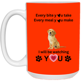 ONE SIDED MUG DOG LOVER 15oz