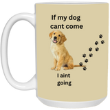 DOUBLE SIDED MUG DOG LOVER 15oz