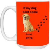 DOUBLE SIDED MUG DOG LOVER 15oz