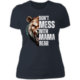 MAMA BEAR ROUND NECK  T-SHIRT