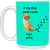 DOUBLE SIDED MUG DOG LOVER 15oz