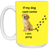 DOUBLE SIDED MUG DOG LOVER 15oz