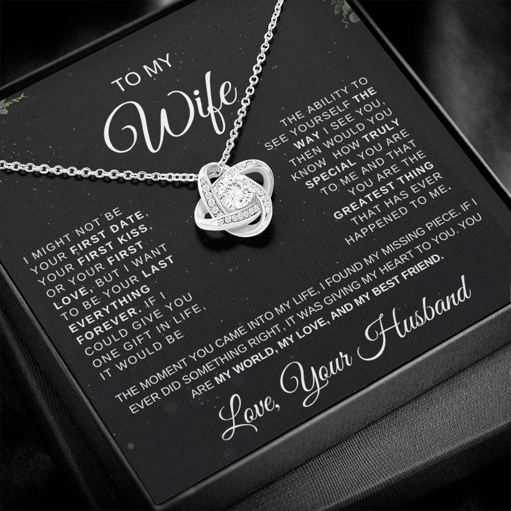 TO MY WIFE LOVE ALWAYS