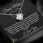 TO A WONDERFUL MOTHER LOVE KNOT