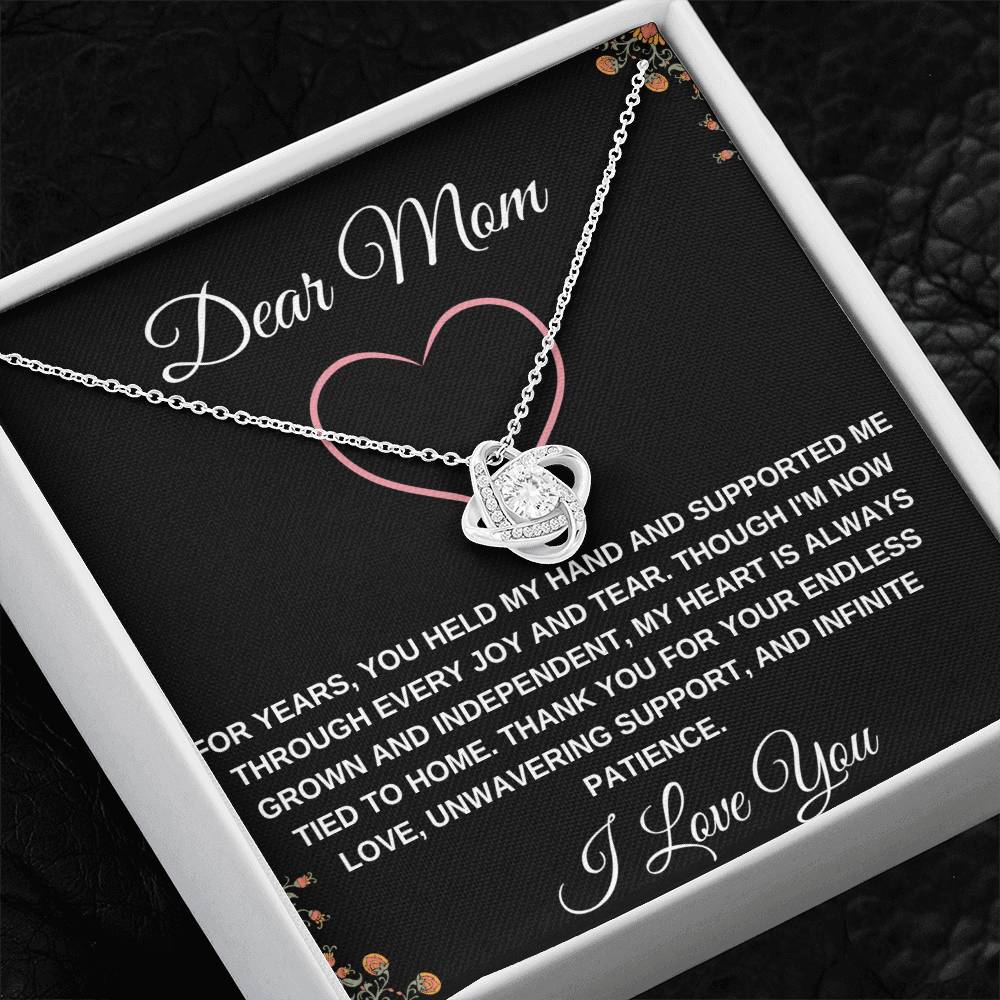 TO A WONDERFUL MOTHER LOVE KNOT